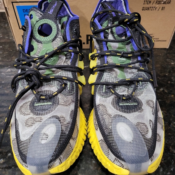 2020 Nike Flow ISPA Olive Persian Violet Yellow - Picture 6 of 6